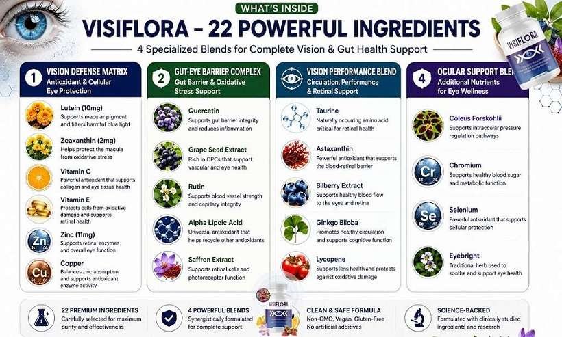 VisiFlora Ingredients